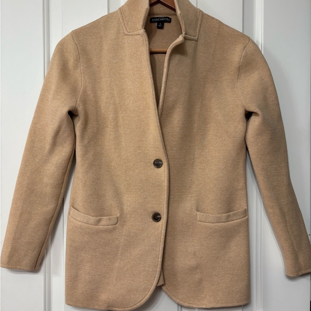 J.crew Women's Tan Blazer (s) like new!